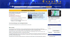 Desktop Screenshot of eventax.de