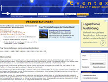Tablet Screenshot of eventax.de